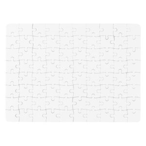 PUZZLE A5-80, slagalica za sublimaciju, 80 delova, bela