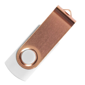 SMART ROSE GOLD, usb flash memorija, beli