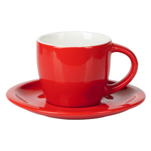MOMENTO C, šolja za cappuccino sa tacnom od fine keramike, 150 ml