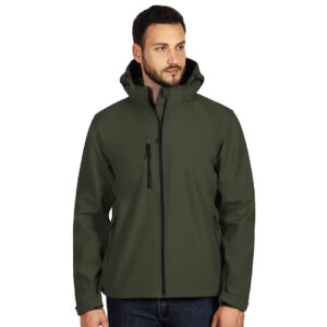 PROTECT MEN, softshell jakna sa skidajućom kapuljačom