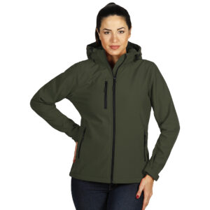 PROTECT WOMEN, ženska softshell jakna sa skidajućom kapuljačom